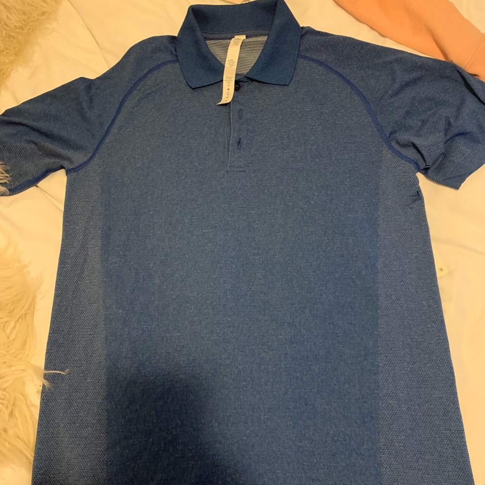 Lulu lemon metal vent tech polo. NWT !
